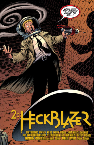 Illustration for article titled Ennis and Constantine reunite to poke fun at DC in Sixpack And Dogwelder #2